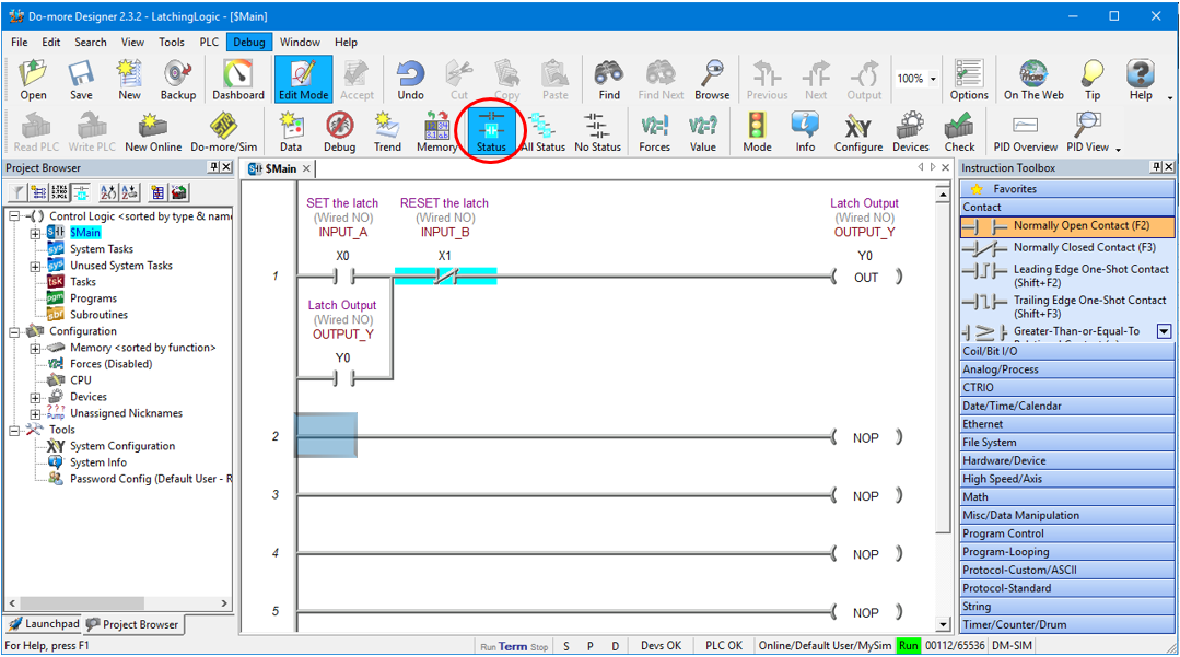 PLC Programming Simulator