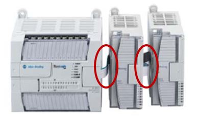 Allen Bradley MicroLogix 1200 PLC Bus Ribbon Cable Connector