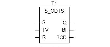 Siemens PLC Retentive ON Delay Timer (S_ODTS)